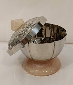 Nouveau design de haute qualité en acier bol en résine vaisselle pour la maison et la cuisine vaisselle en métal fabricant indien fournisseur - Product Image 6