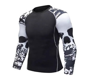 Rashai — protection électrique pour hommes, tenue de Compression, sur mesure, à manches longues, coupe irrégulière - Product Image 3