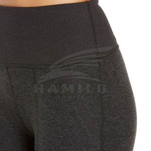 Leggings de Yoga de Alta Calidad para Mujer, Personalizables, Ajustados, con Logotipo Impreso, Cintura Media, Elásticos y Sin Costuras - Product Image 5