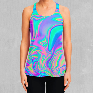 Débardeur de course à pied imprimé par sublimation pour femmes-100% polyester séchage rapide et écologique taille personnalisée disponible - Product Image 1