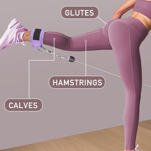 Hot Sale Ankle Strap D Ring Adjustable Strap Ankle Support Custom Padded Ankle Strap - Product Image 5