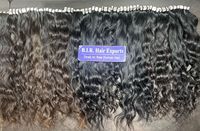 Extensions de cheveux humains bruts non traités, à ondulation naturelle, provenant d'un seul donneur, qualité usine, vente en gros