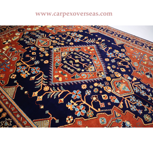 Fournisseur de confiance élégant tapis persan en laine organique fine pour la maison salon taille personnalisée lavable et antidérapant - Product Image 2