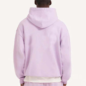 เสื้อฮู้ดโอเวอร์ไซส์สำหรับผู้ชายแขนยาวผ้าฝ้ายมีฮู้ดผ้าฟลีซเสื้อฮู้ดลำลองเสื้อฮู้ดสีดำแบบ100% - Product Image 6