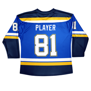 Vente en gros de maillots de hockey sur glace sublimés à col en V personnalisés numéro de nom en sergé de haute qualité évacuant l'humidité écologique 100% - Product Image 4