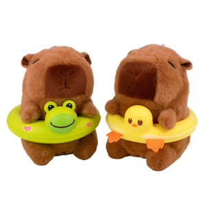 Peluche de Capibara, Rana y Pato Súper Suave de 8 Pulgadas, Estilo San Valentín, Unisex, 2-4 Años, ODM Personalizable, Relleno de Algodón PP - Product Image 3