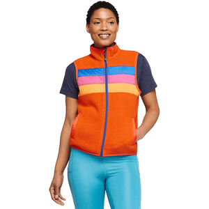 Customable Logo Color Puffer <b>Vest</b> Hot Sale Zipper Pocket Waistcoat <b>Women</b> Cotton Fur Fleece Sleeveless Jacket Puffer <b>Vest</b> - Product Image 2