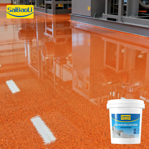 <span class=keywords><strong>Peinture</strong></span> de sol en sable coloré époxy pour sols de garage industriels et d'entrepôts - Revêtement antidérapant, résistant à l'usure et aux produits chimiques - Product Image 1