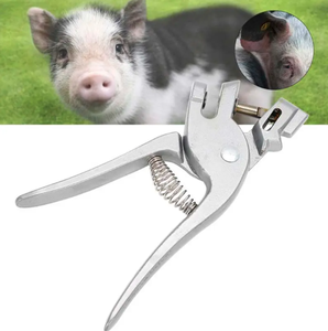 Gran oferta, instrumento veterinario, punzón de orejas de cerdo y alicates de marcado para orejas para marcar y perforar orejas de cerdo - Product Image 5
