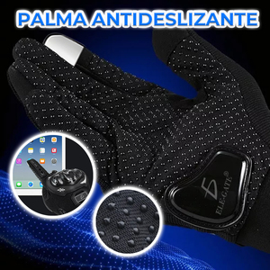 Guantes Deportivos para Motociclismo, Protección Anticaídas para Invierno y Verano, con Acceso a Pantalla Táctil, Hechos de Cuero y Poliéster - Product Image 4