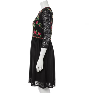 Tissu en coton brodé écologique à texture douce pour la décoration de vêtements et accessoires de couture, avec des détails durables - Product Image 3