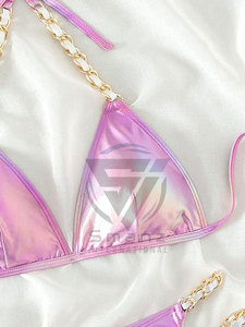 Hot Fashion One-piece Embroidery Bra Panty Underwear Set Anti-Bacterial Breathable Spandex/Polyester Mature Women Sexy <b>Lingerie</b> - Product Image 2