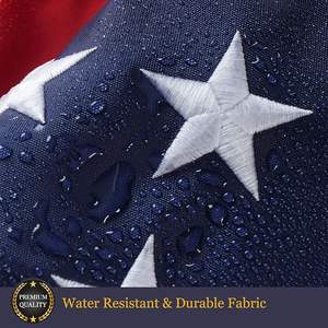 Bandera Americana de Betsy Ross, 3x5 pies, Paquete Combinado, 250 Aniversario, Estrellas Bordadas, 13 Colonias, Duradera e Impermeable - Product Image 5
