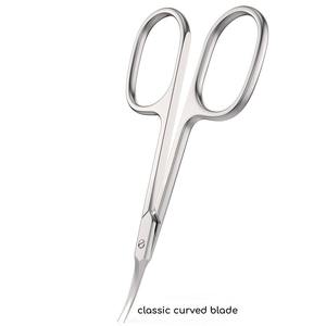 Tijeras de belleza para uñas de alta calidad de estilo Ruso, logotipo personalizado, Tijeras para uñas para cutículas, hoja curva de acero inoxidable, punta fina, Pakistán - Product Image 3