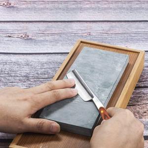 Premium <b>Men's</b> Straight Razor <b>Shaving</b> <b>Kit</b> 420 Stainless Steel Razor with Natural Wooden Handle Premium Leather Strop for <b>Men</b> - Product Image 6