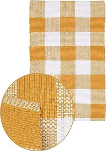 Alfombra de Área de Jacquard de Algodón con Patrón de Chevron a Cuadros, Antideslizante y Lavable para Decoración del Hogar, Cocina, Baño y Sala de Estar - Product Image 2