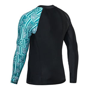 Camiseta de Compresión MMA Rush Guard con Estampado Digital, Rashguard de Jiu Jitsu y Grappling BJJ, Mangas Largas, Spandex/Poliéster 200GSM, Venta al Por Mayor - Product Image 6