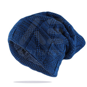 100% Cotton Wool Winter Wear Beanies Hat Soft Fabric Jacquard Beanies Hat Casual Wear Beanies Hat - Product Image 3