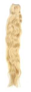 Peluca de cabello humano Remy indio 100%, cabello rubio largo, Color de cabello Natural, público objetivo para mujeres - Product Image 3