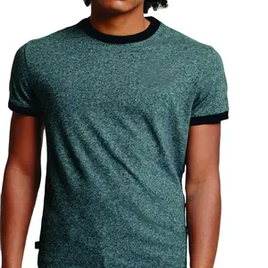 מכירה הטובה ביותר חולצת טריקו גברים בסגנון חדש תוצרת פקיסטן מחיר סיטונאי עיצוב לוגו מותאם אישית חולצת טריקו גברים