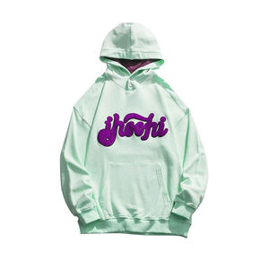 Sweatshirts d'hiver unisexes Boxy Fit New Fashionable Heavy 3D Embossed Fleece Hoodie for Puff Print 100% Cotton Embroidered OEM - Product Image 5