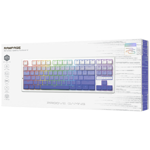 คีย์บอร์ดไร้สายสำหรับเล่นเกม Proove Gaming <span class=keywords><strong>Rampage</strong></span> - Product Image 6