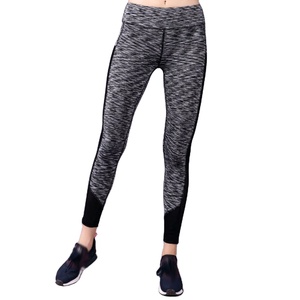 Women High Yoga Leggings <b>Mesh</b> Fitness Gym Sports Quick Dry Elastic Wrinkle-Resistant Simple Twist Seamless Full Length Jogging - Product Image 1