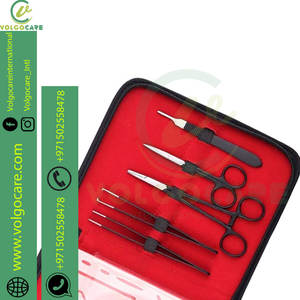 Fabriqué avec un kit de suture complet en acier inoxydable pour étudiants en médecine, comprend un kit de suture en silicone, un instrument médical - Product Image 4