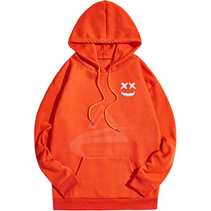 Sweat à capuche oversize d'hiver pour homme grande taille, 100% coton, broderie personnalisée de logo, haute qualité - Product Image 4
