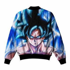 Oem Custom Logo Supplier Sublimated <b>Waterproof</b> Bomber 100% Polyester <b>Jacket</b> Bomber Custom Logo - Product Image 2