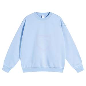 Sudadera Verde Oliva para Hombre, Cuello Redondo, Manga Larga, Estilo Casual para Exteriores, Felpa, Personalizable - Product Image 3