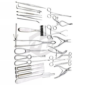 Juego de cirugía ortopédica básica, 25 piezas, instrumentos médicos quirúrgicos de calidad superior, juego quirúrgico ortopédico de acero inoxidable - Product Image 2