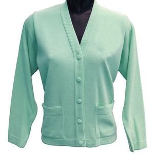 เสื้อโค้ทไหมพรมขนแคชเมียร์สำหรับผู้หญิง2025สเวตเตอร์คาร์ดิแกนกระดุมแถวเดียว - Product Image 1