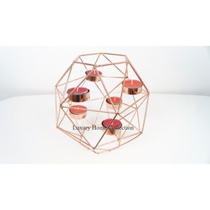 Vela de mesa de Color dorado, soporte para luz de té, diseño elegante, forma grande, decoración de relámpagos y suministros para el hogar y el Hotel - Product Image 6