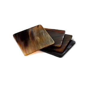 Juego de posavasos de cuerno de búfalo de Venta caliente de Javed Handicrafts, posavasos de cuerno Natural de alta calidad para utensilios de cocina para mesa - Product Image 1