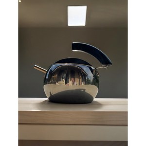 Tetera de Metal Hecha a Mano Antigua, Tetera de Latón de Alta Calidad con Acabado de Plata, Tetera de Lujo para Cocina - Product Image 1