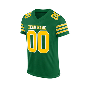 American Football Jersey Short Sleeve V Neck 100% Polyester Breathable Quick Dry Unisex Adult with Customized Team <b>Number</b> - Product Image 1