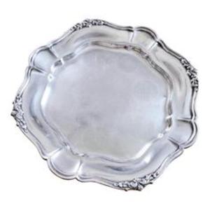Stainless Steel Serving <b>Tray</b> for <b>Large</b> Gatherings and Events with a Spacious Surface and a Refined Modern Appearance - Product Image 1