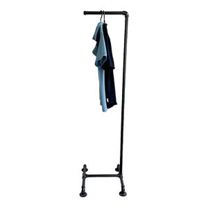 GQA68030 Porte-vêtements sur pied en acier, inspiré des tuyaux d'évacuation, pour armoire et usage commercial - Product Image 1