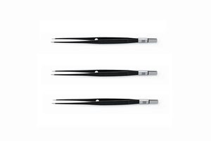 Pinzas de Disección Bipolares Rectas de Alta Calidad de 16.5 cm, Juego de Instrumentos Quirúrgicos de Acero Inoxidable con Punta de 1 mm - Product Image 3