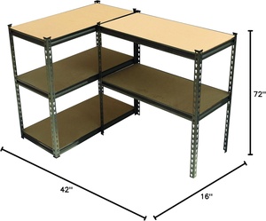 Nouveauté Système de rangement de <span class=keywords><strong>garage</strong></span> 5 niveaux Étagères de rangement de <span class=keywords><strong>garage</strong></span> personnalisables en couleur Étagères <span class=keywords><strong>pour</strong></span> rangement de <span class=keywords><strong>garage</strong></span> Étagère en métal - Product Image 2