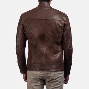 Veste en cuir pour homme à impression numérique, meilleur design, vente chaude, tendance, prix bas, entièrement personnalisée - Product Image 4