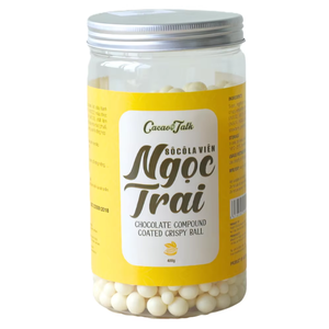 Chocolat composé pour la pâtisserie en gros, OEM/ODM, HALAL, boules croustillantes de chocolat blanc, décoration de gâteaux, fournisseur d'exportation, prix attractif - Product Image 1