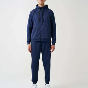 ชุดวอร์มกีฬาพิมพ์ลายตามสั่งราคาดีที่สุดสำหรับผู้ชาย วิ่งจ๊อกกิ้ง ระบายอากาศได้ดี ผ้าฝ้าย 100% มีฮู้ด เอวยางยืด แห้งเร็ว - Product Image 2