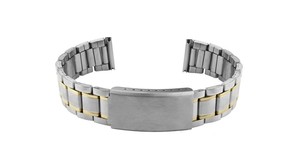 Unisex GD7015 BiColor Luxury Stainless Steel Smart <b>Watch</b> Bands 20-22mm Breathable Durable Soft Adjustable Waterproof Lightweight - Product Image 3