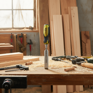 Ciseaux à bois Stanley Fatmax Thru Tang de haute qualité et poinçons - Product Image 3