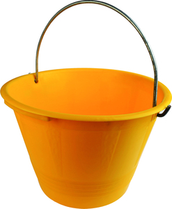 Cardarella in Plastica Lt. 10 Cm. 36 - Gialla - Product Image 1