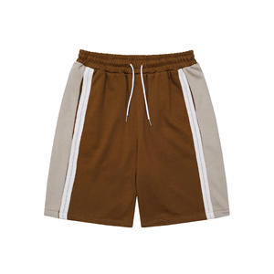 Venta al por mayor de alta calidad de algodón francés Terry Side Split color bloque pantalones cortos personalizados sudor corto para los hombres - Product Image 1