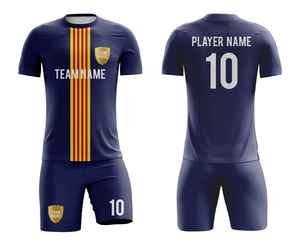 Maillots de football personnalisés de haute qualité |   Uniformes de football imprimés numériquement OEM 2026 |   Tenues à manches courtes respirantes et légères - Product Image 4