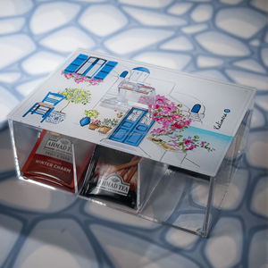 RF Crafts-Caja de almacenamiento de chocolate acrílico con tapa de madera con Incrustaciones de nácar para uso doméstico - Product Image 3